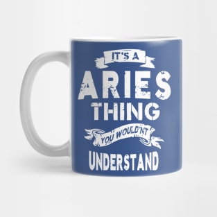 it's aries thing 3 Mug